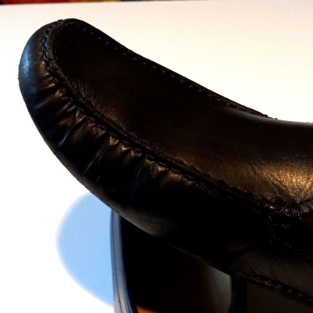 Bally Men's Black Driving Loafers - Picture 4 of 4